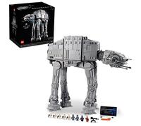 LEGO Star Wars at-at Walker 75313 Buildable Model, Collectible Set for Adults, Ultimate Build and Display Set, 9 Minifigures Including General Veers, Luke Skywalker, Snowtroopers Drivers (6333003)