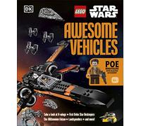 LEGO Star Wars Awesome Vehicles: With Poe Dameron Minifigure and Accessory (Hardback) - Simon Hugo Book