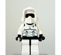 LEGO Star Wars: Biker Scout Trooper Minifigure with Blaster Rifle