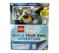 LEGO Star Wars: Build your own Adventure book with Rebel Pilot minifigure and Y-Wing Starfighter kit