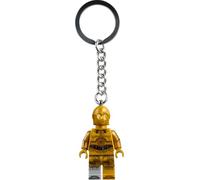 LEGO Star Wars C-3PO Minifigure Key Chain, Gold Protocol Droid, 854313