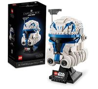 LEGO Star Wars Captain Rex Helmet Set 75349, The Clone Wars Collectible for Adults, 2023 Series Model Collection, Memorabilia Gift Idea, Medium