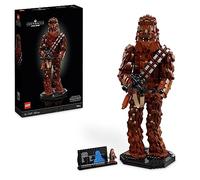 LEGO Star Wars Chewbacca Set, Collectible Wookiee Figure with Bowcaster and Minifigure, Return of the Jedi 40th Anniversary Model Kit for Adults, Father's Day Treat, Gift for Men & Women 75371
