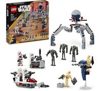 LEGO Star Wars Clone Trooper & Battle Droid Pack, incl. 4...