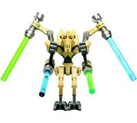 Lego Star Wars Clone Wars - General Grievous mini figure with 4 laser swords