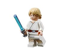 LEGO Star Wars Death Star Minifigure - Luke Skywalker with Lightsaber Mouth Closed (75159)