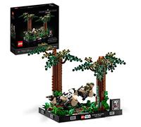 LEGO Star Wars Endor Speeder Chase Diorama Set for Adults, with Luke Skywalker, Princess Leia & Scout Trooper Minifigures, Return of the Jedi Collectible Model, Gift for Men & Women 75353