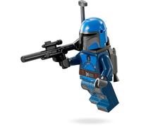 Lego Star Wars Figures Set: Mandalorian Warrior With Large Blaster and Rocket Backpack - Alternative to Star Wars Battle Pack, Mini Figures Set