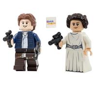 LEGO Star Wars: Han Solo Minifigure and Princess Leia Combo