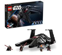 LEGO Star Wars Inquisitor Transport Scythe 75336 Buildable Toy Starship, OBI-Wan Kenobi Set, Ben Kenobi Minifigure with Blue and Double-Bladed Red Lightsabers
