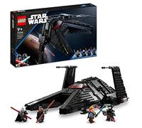 LEGO Star Wars Inquisitor Transport Scythe 75336 Building Kit; Fun Gift Idea for Kids Aged 9 and over; Features a Buildable Toy Starship, Ben Kenobi and the Grand Inquisitor (924 Pieces)