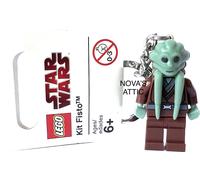 LEGO STAR WARS KIT FISTO MINIFIGURE KEYRING 852945 RARE RETIRED
