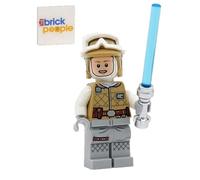 LEGO Star Wars: Luke Skywalker Hoth Minifigure (Balaclava Head) with Lightsaber and Pistol