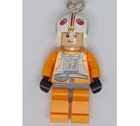 LEGO STAR WARS LUKE SKYWALKER MINIFIGURE KEYRING KEYCHAIN 850448 RARE RETIRED