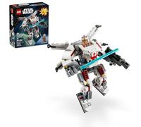 LEGO Star Wars Luke Skywalker X-Wing Mech, Buildable Star Wars Action Figure with Luke Skywalker Toy, Collectible Building Set for Kids, Creative Star Wars Gift for Boys and Girls Ages 6 and Up, 75390