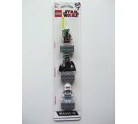 Lego Star wars - Magnet set (Kit Fisto, Barriss Offee, Captain Jag) - Lego elements are glued together