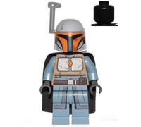 LEGO Star Wars Mandalorian Tribe Warrior Light Bluish Gray Helmet Minifigure from 75267 (Bagged)