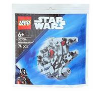 LEGO Star Wars Millennium Falcon 30708, Micro-Scale Building Set, 74 Pieces, Ages 6+