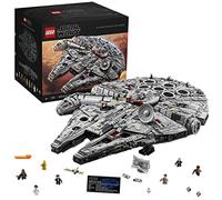 LEGO Star Wars Millennium Falcon 75192 | Model Kits for 16+ Year Old Boys, UCS Set, Han Solo & Chewbacca Minifigures, Droid Figure, Gift Idea for Teens, 7541 Pieces