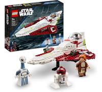 LEGO Star Wars Obi-Wan Kenobi’s Jedi Starfighter, Buildable Toy with Taun We
