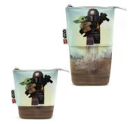 LEGO Star Wars Pencil Case Telescopic Pop Up The Mandalorian Jet Pack Gift