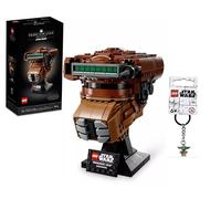LEGO Star Wars Princess Leia (Boushh) Helmet 75351 + Grogu (Baby Yoda Keychain) Exclusive Bundle