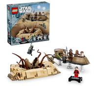 LEGO Star Wars: Return of The Jedi Desert Skiff & Sarlacc Pit, Vehicle Building Set with 25th Anniversary Minifigure Nien Nunb, Collectible Toy for Star Wars Fans, Gift for Kids Ages 9 and Up, 75396