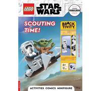 LEGO® Star Wars™: Scouting Time Activity Book (with Scout Trooper minifigure and swoop bike)