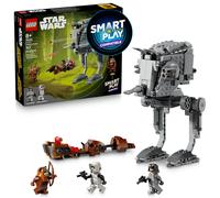 LEGO Star Wars SMART Play: AT-ST Attack on Endor Toy Building Set for Kids - Compatible Set with 2 SMART Tags and 3 Minifigures - Gift for Boys, Girls