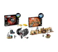 LEGO Star Wars SMART Play Bundle: Darth Vader’s TIE Fighter All-In-One Set 75421 & Mos Eisley Cantina Compatible Set 75425 - Interactive Toys - Gifts for 8+ Year Old Boys & Girls