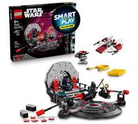 LEGO Star Wars SMART Play: Throne Room Duel & A-Wing Interactive Building Toy - All-in-One Set - Reacts to How You Move and Play with a SMART Brick -