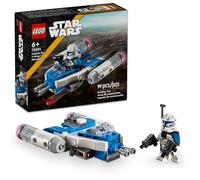 LEGO Star Wars: The Clone Wars Captain Rex Y-Wing Microfighter Building Set, Collectible Star Wars Y-Wing Toy for Kids with Captain Rex Minifigure, Star Wars Gift for Boys & Girls Ages 6 and Up, 75391