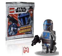 LEGO Star Wars The Clone Wars Minifigure - Mandalorian Loyalist Warrior with Dual Blasters (Limited Edition Foil Pack), 1 piece