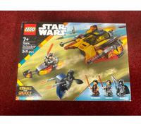 LEGO Star Wars 75414 The Force Burner Snowspeeder - Building Toy incl. 3 Minifigures with Lightsabers, plus a Speeder Bike - Gift for 7+ Year Old Boys & Rebuild the Galaxy Fans