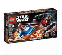 LEGO Star Wars: The Last Jedi A-Wing vs. TIE Silencer Microfighters 75196 Building Kit (188 Piece)