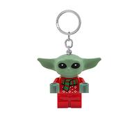 LEGO Star Wars The Mandalorian Keychain Light - Grogu Holiday Sweater (KE208AH), Ages 6+, 1 Light Keychain, Red -, Large - 2 inches tall, Red -, Large - 2 inches tall, Red -, Large - 2 inches tall