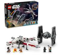 LEGO Star Wars TIE Fighter & X-Wing Mash-up Building Toy Set - Gift for Christmas for Boys & Girls, Ages 9+ - W/ 4 Star Wars Minifigures Toys - 75393
