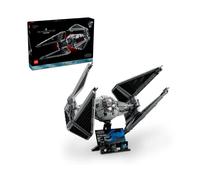LEGO Star Wars TIE Interceptor UCS Vehicle Building Set, Model Kit for Adults to Build, with Pilot Minifigure & Droid Figure, Collectible Gifts for Men, Women, Him or Her 75382