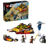 LEGO Star Wars 75414 The Force Burner Snowspeeder - Building Toy incl. 3 Minifigures with Lightsabers, plus a Speeder Bike - Gift for 7+ Year Old Boys & Rebuild the Galaxy Fans