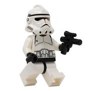 LEGO Star Wars: White Ep 3 Clone Trooper (Phase 2) with Blaster