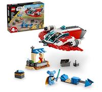 LEGO Star Wars: Young Jedi Adventures The Crimson Firehawk, Kids’ Starter Set, Buildable Toy Starship, Speeder Bike Vehicle, 3 Characters, Gift Idea for Boys and Girls Aged 4 and Up, 75384