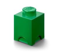 LEGO - Storage Brick (1 Knob) - Green
