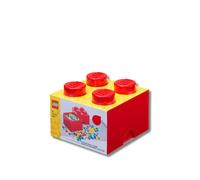 LEGO Red LEGO Storage Brick - 4, Red