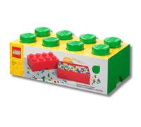 LEGO Storage Brick 8 Knobs - Green