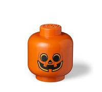 Room Copenhagen - LEGO® Storage Box Head Large, Pumkin - White