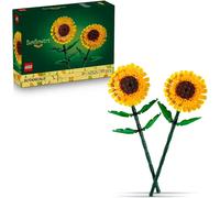 LEGO Botanicals Sunflowers - Yellow Faux Flowers Building Set - Desk Decoration or Floral Bouquet Home Decor - Gift for 8+ Year Old Girls, Boys and Teenagers - Botanical Collection - 40524