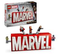 Lego Marvel Marvel Logo &Amp; Minifigures 76313 One Colour