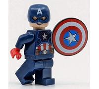 LEGO Super Heroes Captain America With Red Hands Minifigure from 76168
