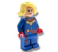 LEGO Super Heroes Captain Marvel Yellow Hair Minifigure from 76152 (Bagged)