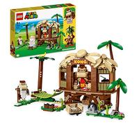 LEGO Super Mario Donkey Kong's Tree House Expansion Set, Buildable Treehouse Toy with 2 Character Figures, Playset for 8 Plus Year Old Kids, Boys and Girls, to Combine with a Starter Course 71424